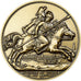 Francja, medal, Napoléon Ier, Bataille de Lutzen, Pokryty brązem, Denon