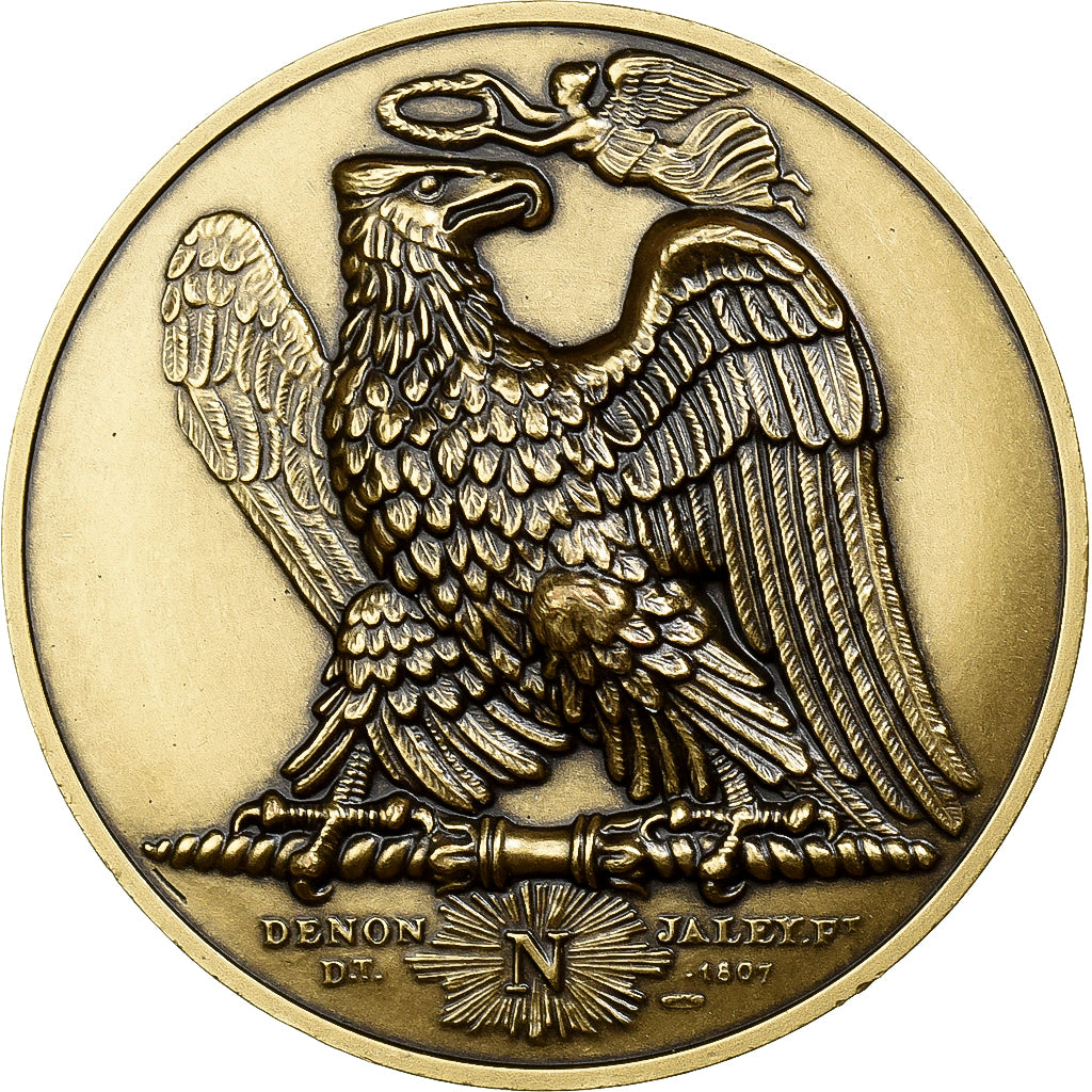 Francia, medaglia, Napoléon Ier, Prise de Wilna, Bronzo, Denon, Restrike, SPL