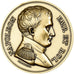 Francja, medal, Napoléon Ier, Empereur, Brązowy, Denon, Ponowne bicie, MS(63)
