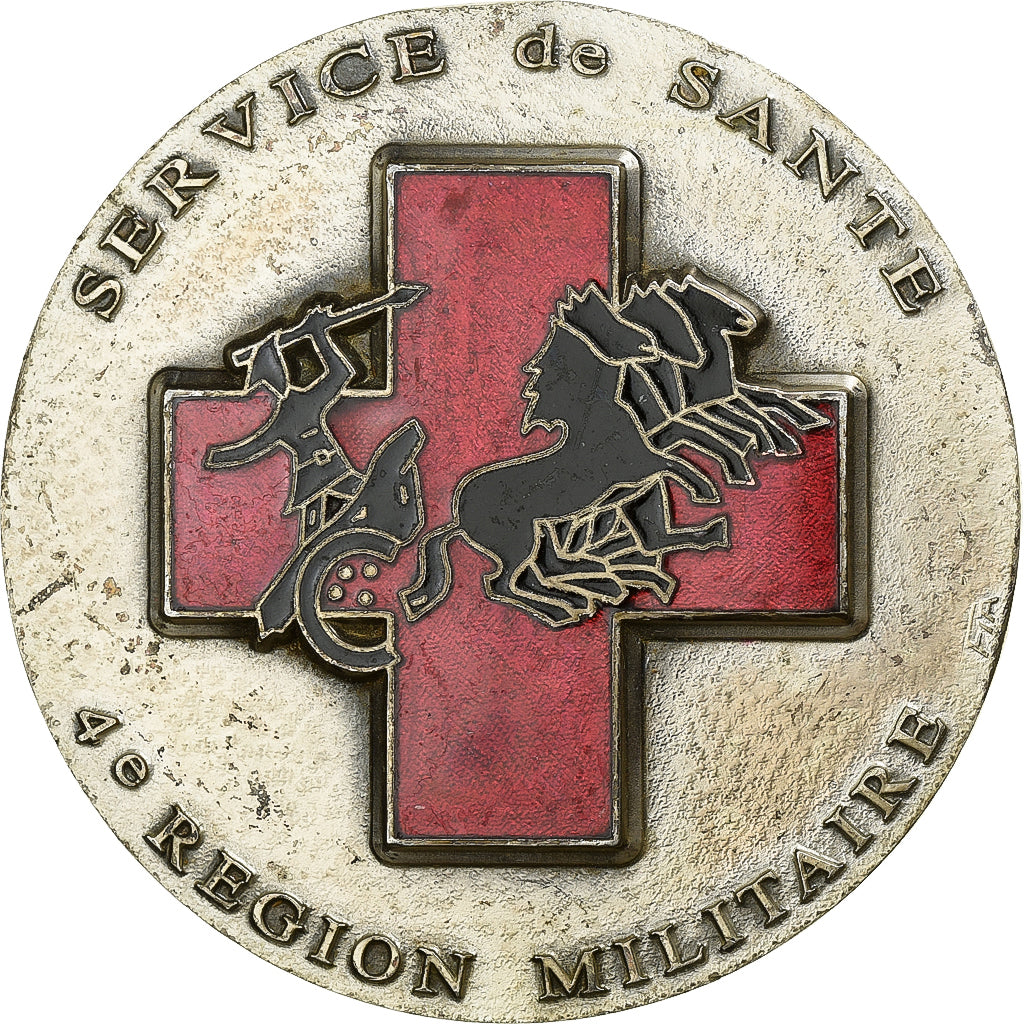 Frankreich, Medaille, Direction du Service de Santé, 4ème Région Militaire