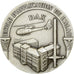 Frankreich, Medaille, Ecole d'Application de l'Alat, 2001, Silvered bronze, VZ