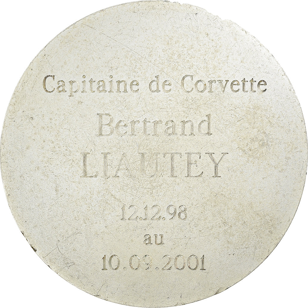 Frankreich, Medaille, Ecole d'Application de l'Alat, 2001, Silvered bronze, VZ
