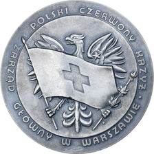 Polen, Medaille, Polski Czerwony Krzyz, 1988, Zilver, PR