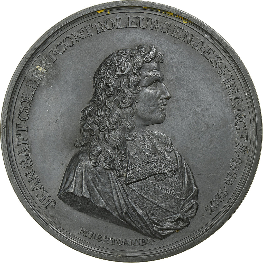 France, Médaille, Jean-Baptiste Colbert Contrôleur Général des Finances
