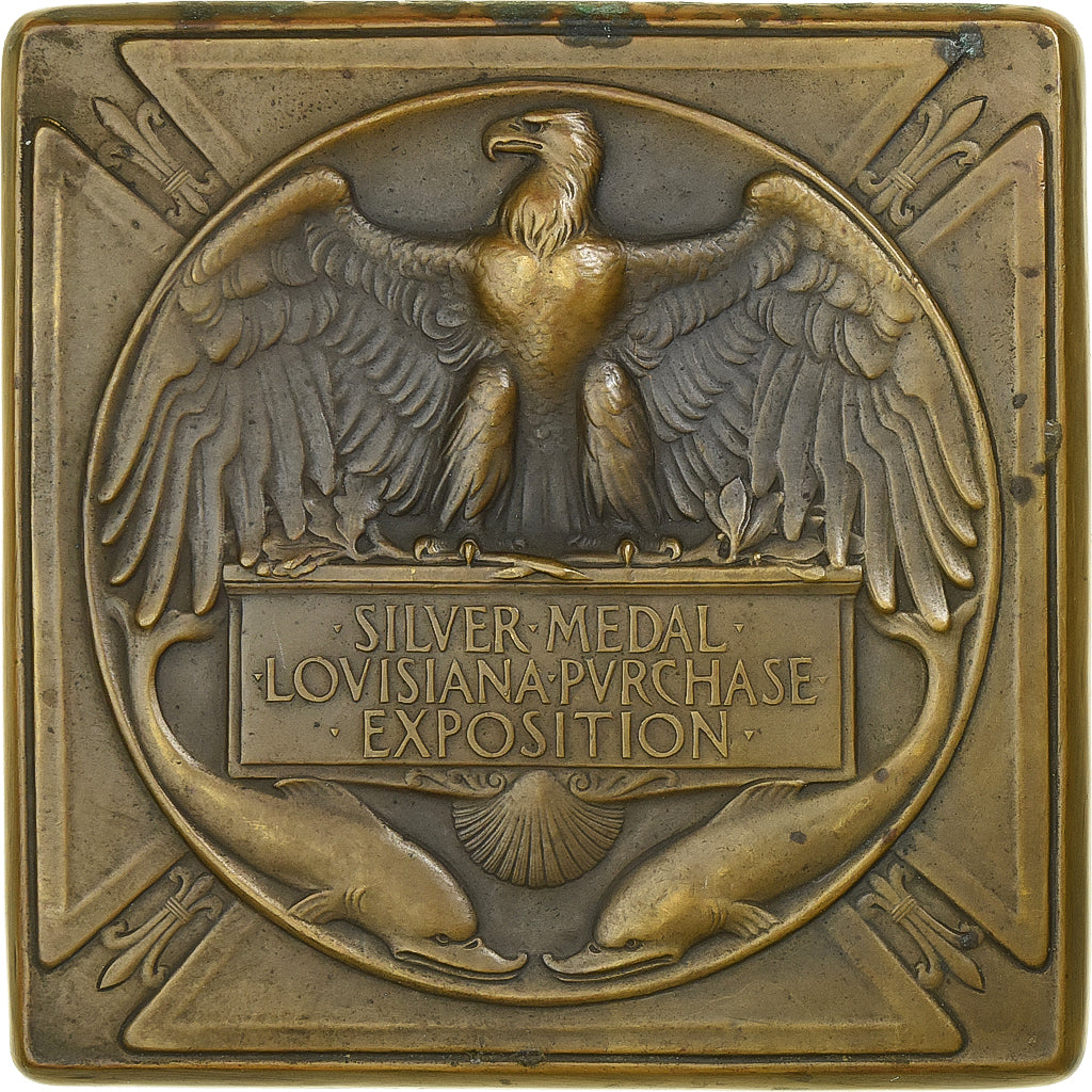United States, Medal, Louisiana Purchase Exposition, 1904, Bronze, AU(55-58)