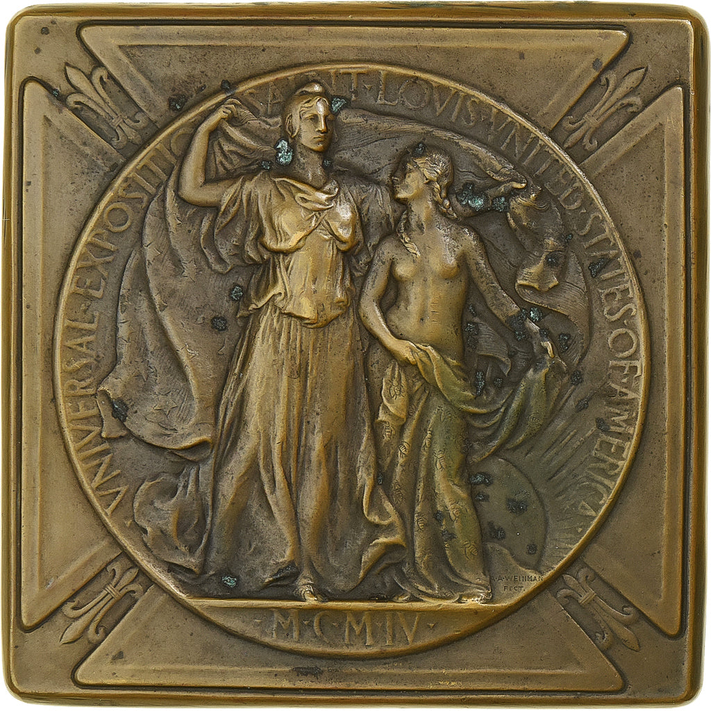 United States, Medal, Louisiana Purchase Exposition, 1904, Bronze, AU(55-58)