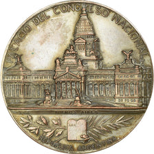 Argentina, Medal, Palacio del Congreso Nacional, Buenos Aires, 1906, Silver
