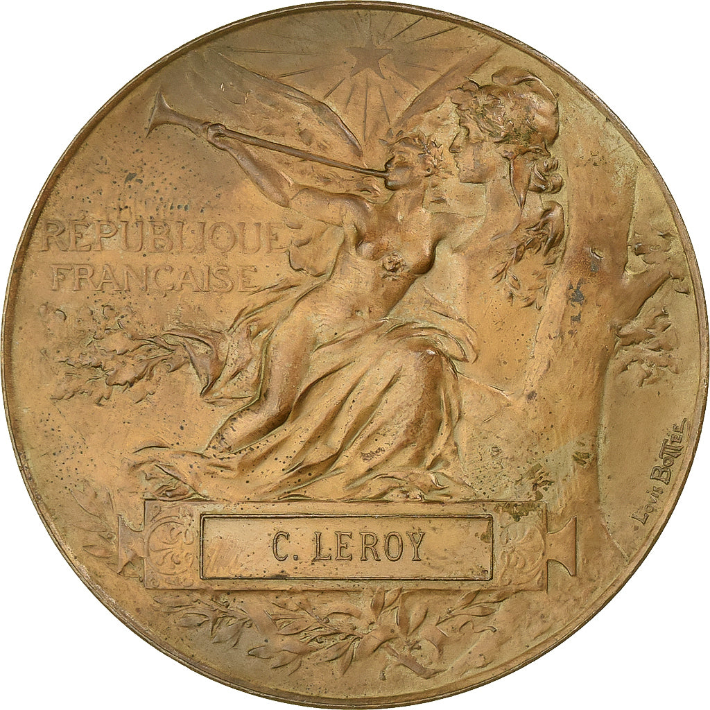 Frankrijk, Medaille, Exposition universelle de Paris, 1889, Bronzen, Bottée