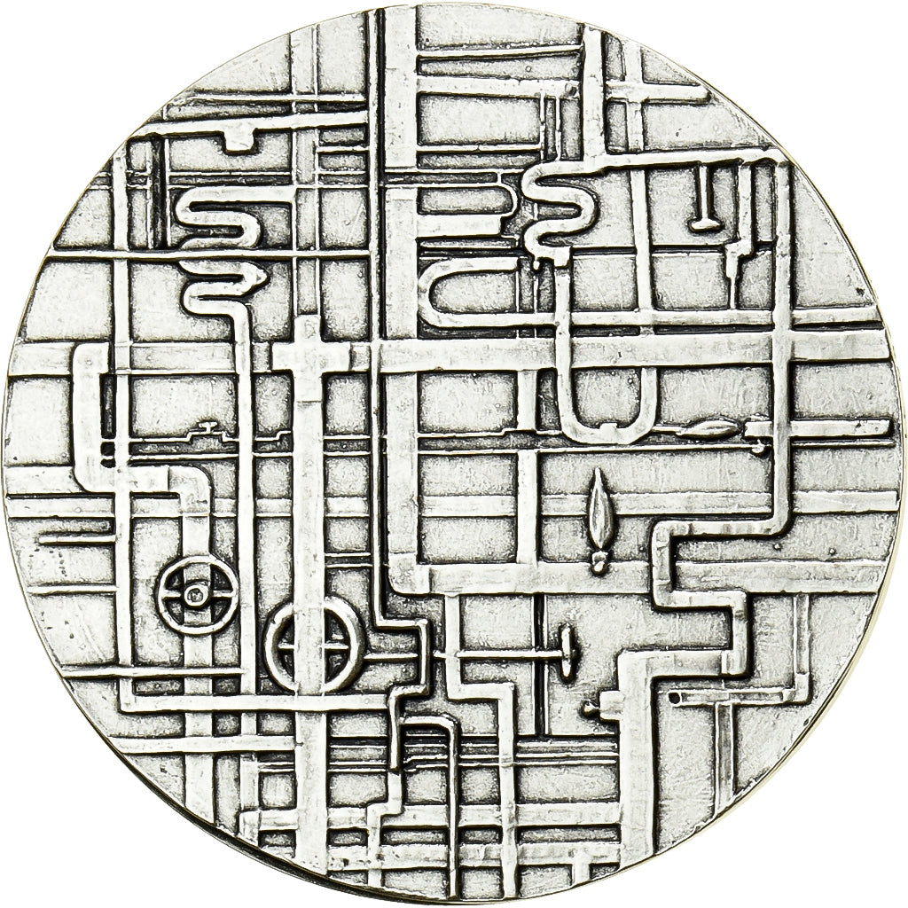 Frankreich, Medaille, Philippe Lebon, 1999, Silvered bronze, Schaefer, VZ