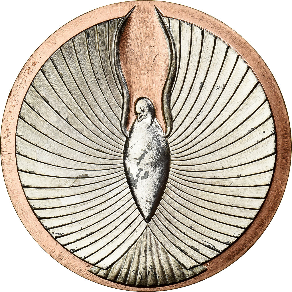 France, Médaille, Médaille de voeux, 1980, Cuivre, SUP, Rodier