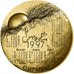 France, Médaille, Calendrier, Europe sur un Taureau, 1997, Bronze Florentin