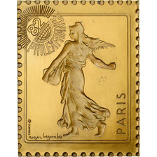 France, Medal, Exposition Philatélique Internationale, Paris, 1982, Bronze