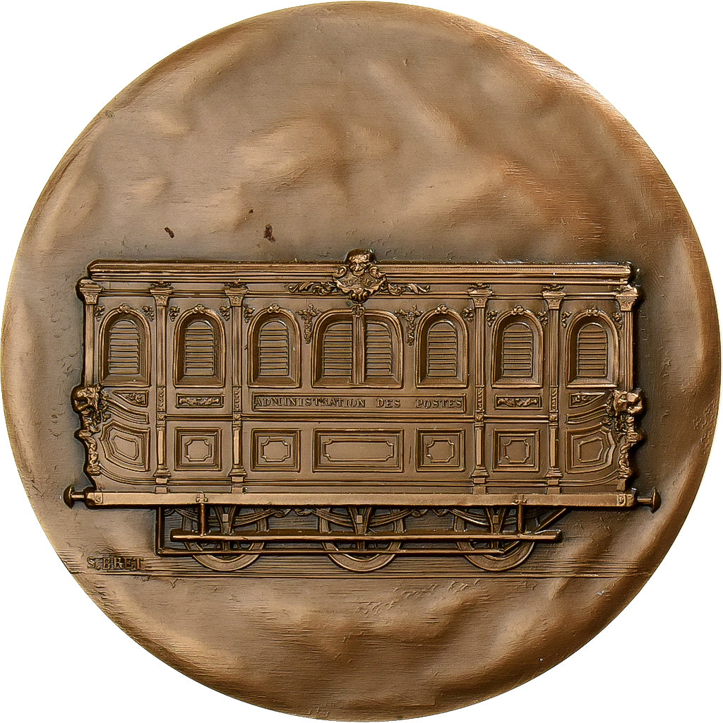 França, medalha, Direction des Services Ambulants, 1979, Bronze, Bret