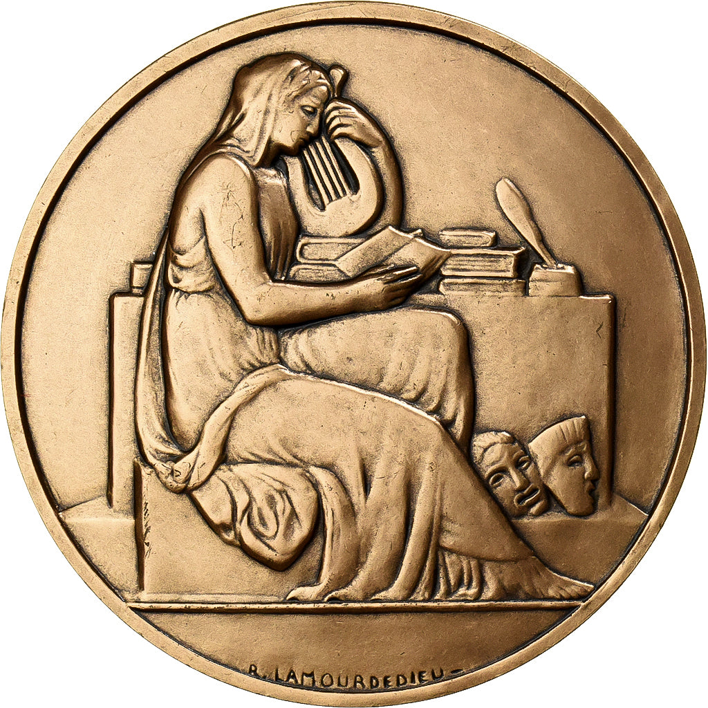 France, Médaille, Victor Hugo, MDP, Bronze, SUP, Lamourdedieu