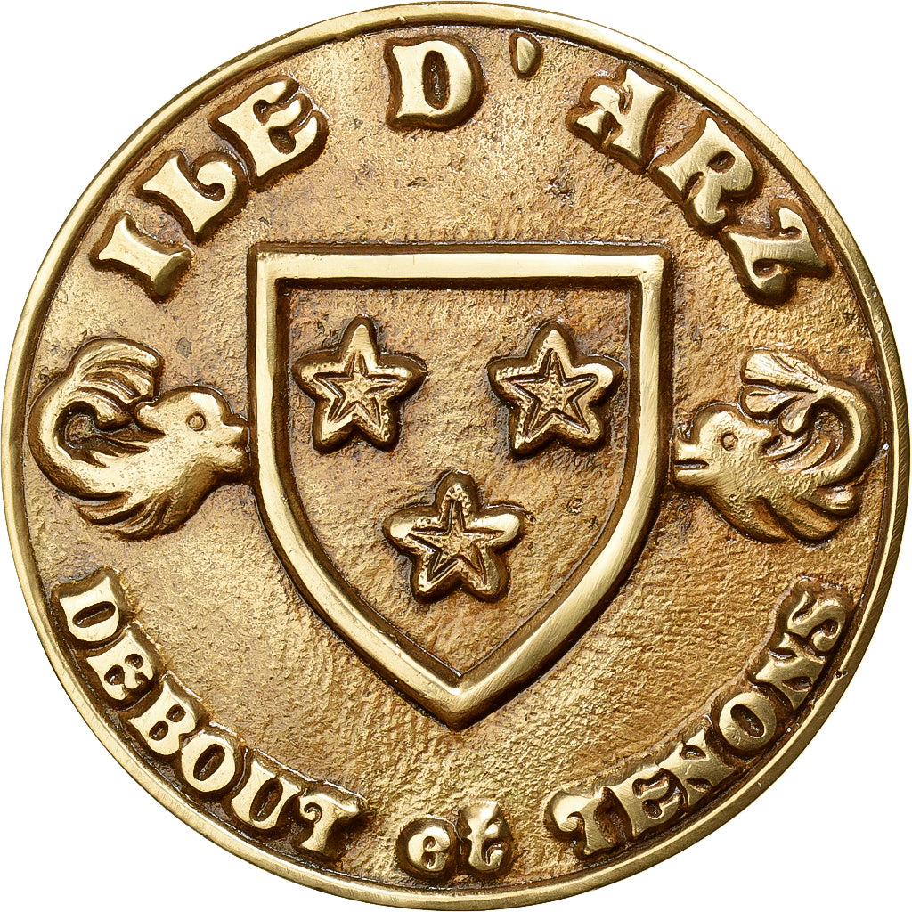 Francia, medaglia, Bretagne, Ile d'Arz, Bronzo, BB+