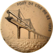 Francia, medaglia, Conseil Général de Charente Maritime, Pont de l'Ile de Ré
