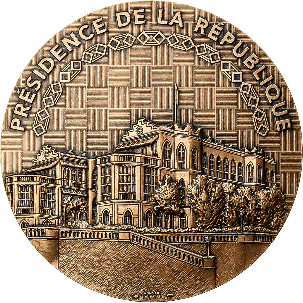 Francia, medaglia, République de Djibouti, Bronzo, MDP, SPL-
