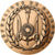 Francia, medaglia, République de Djibouti, Bronzo, MDP, SPL-