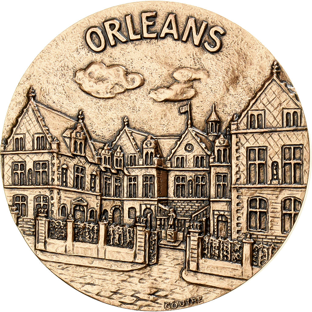 Francia, medaglia, Ville d'Orléans, Bronzo, Coutré, SPL