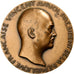 Francia, medaglia, Vincent Auriol, Président de la République, 1947, Bronzo