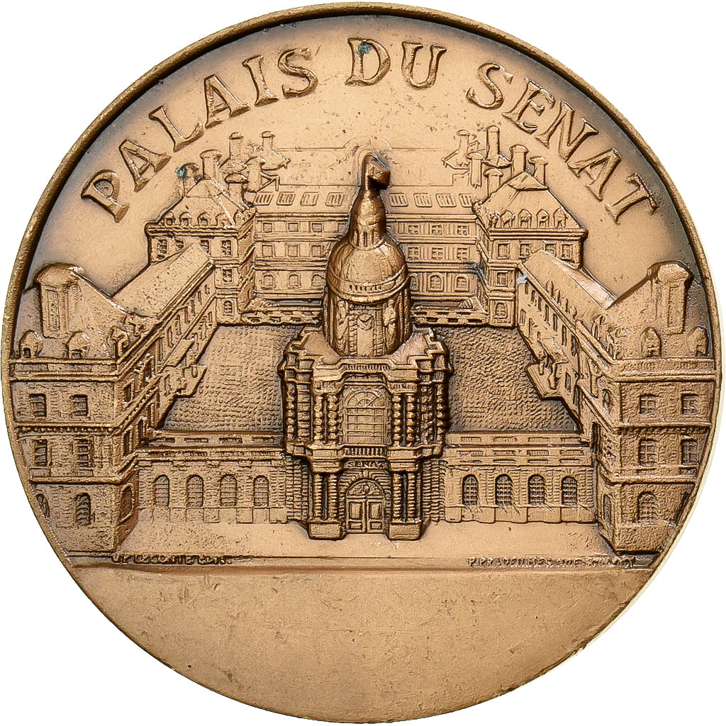 Francia, medaglia, Palais du sénat, n.d., Bronzo, Leconte, BB+