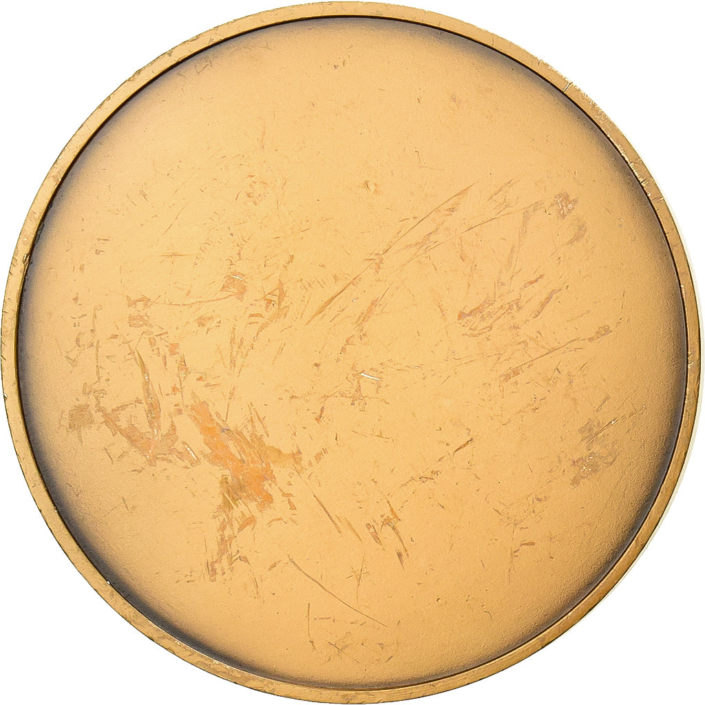 Francia, medaglia, François Mitterrand, Président de la République, Bronzo