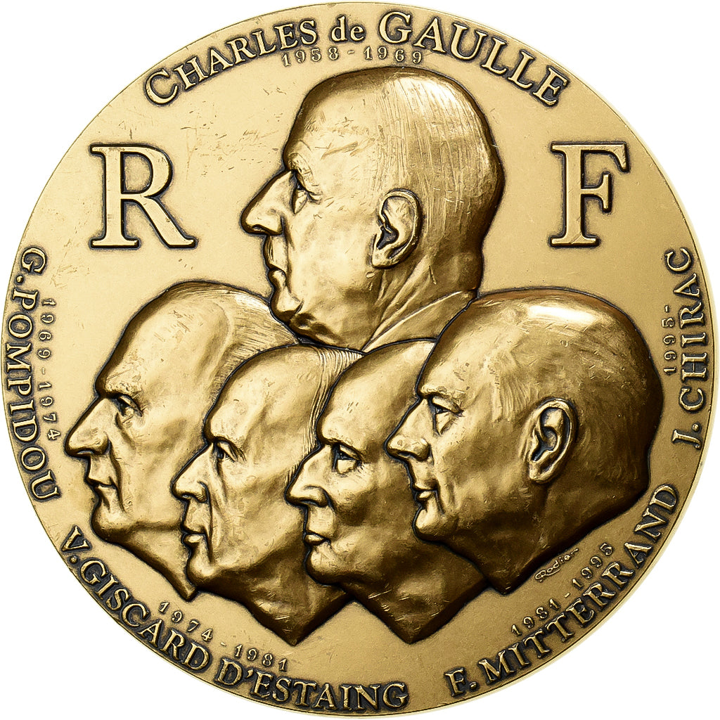 Francia, medaglia, 40 ème Anniversaire de la Constitution de la Vème