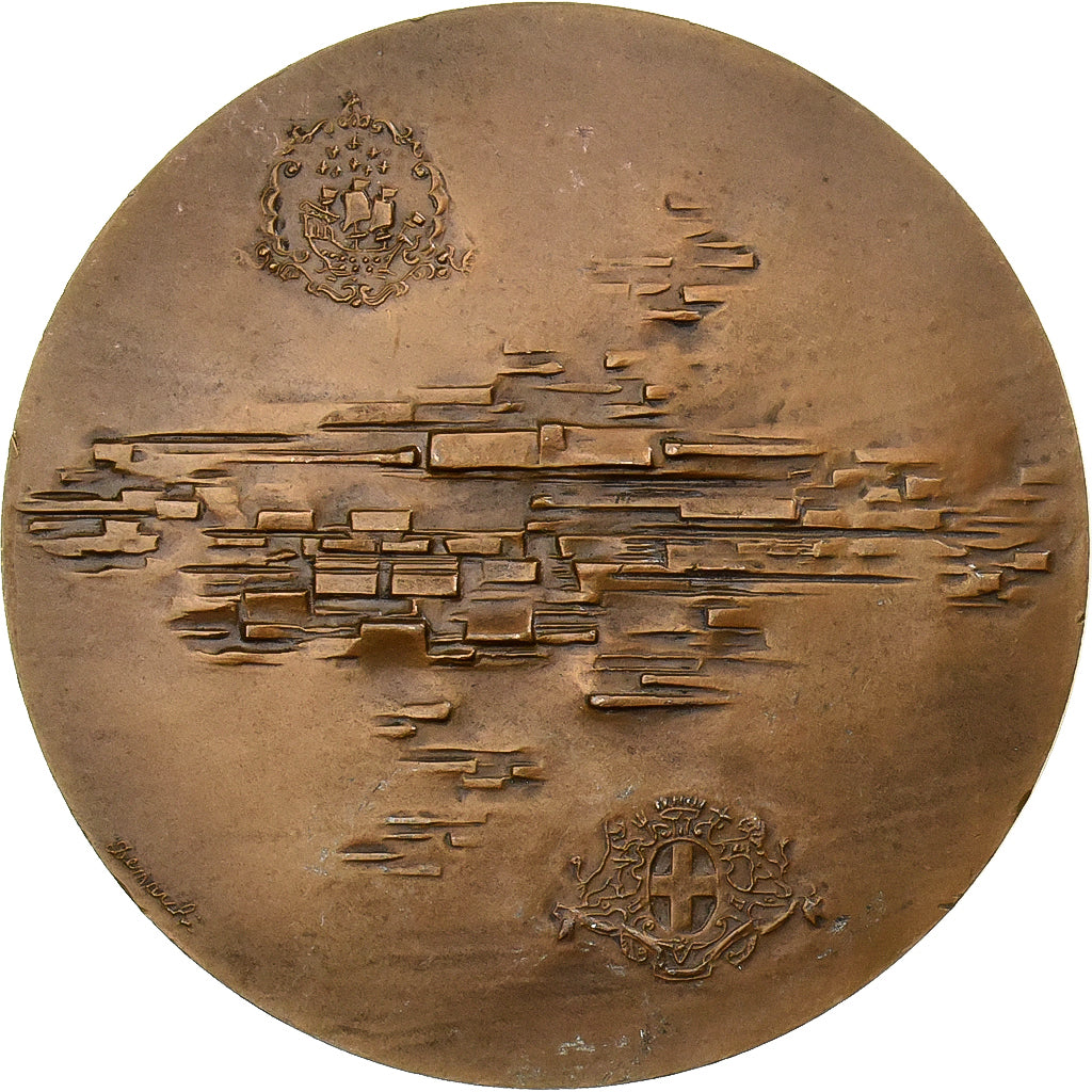 Francja, medal, Chemins de Fer, Ligne Electrique Paris-Marseille, 1962