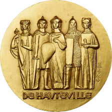 Francia, medaglia, Conseil Général de la Manche, De Hauteville, 1985, Bronzo