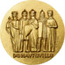 Francia, medaglia, Conseil Général de la Manche, De Hauteville, 1985, Bronzo