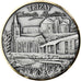 Francia, medaglia, Ville de Trizay, Charente Maritime, Silvered Metal, J. Balme