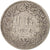 Munten, Zwitserland, Franc, 1876, Bern, ZG+, Zilver, KM:24
