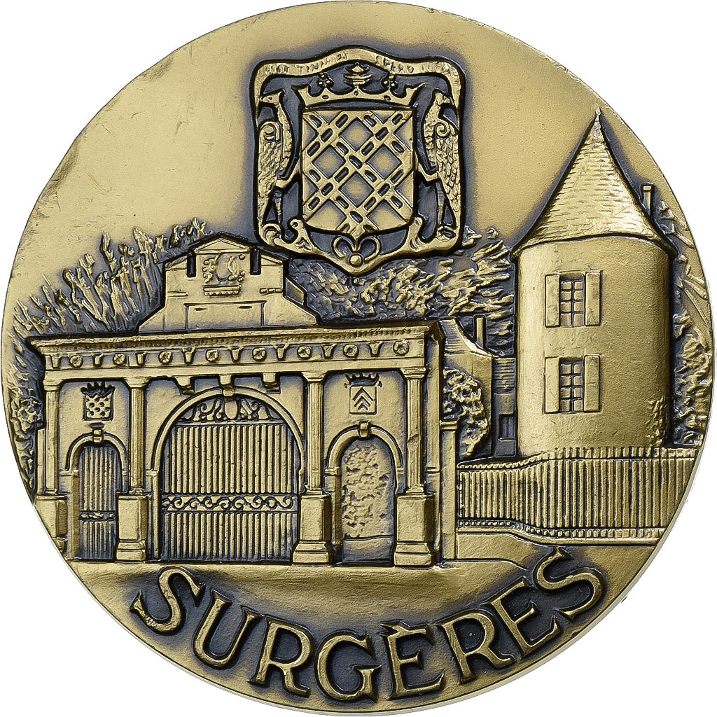 Francia, medaglia, La Ville de Surgères à Christian Poncelet, Président du