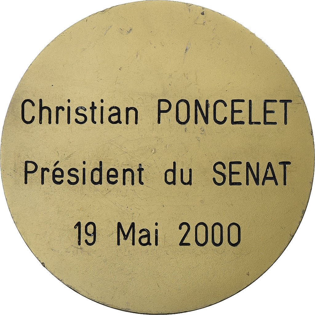 Francia, medaglia, La Ville de Surgères à Christian Poncelet, Président du