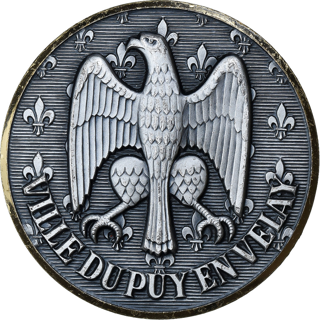 Frankreich, Medaille, La Ville du Puy-en-Velay à Christian Poncelet, Président