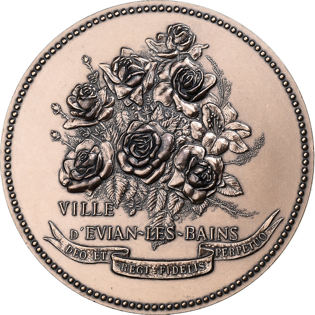 Francia, medaglia, Ville d'Evian-les-Bains, Bronzo, SPL-