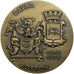 France, Medal, Jumelage Laval-Boston, XXème Anniversaire, 1978, Bronze