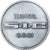 Francja, medal, Terminal S.I.C, Paris, 1980, Brąz posrebrzany, AU(50-53)