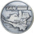 Frankreich, Medaille, Le Tramway Nantais, 1985, Silvered bronze, SS+