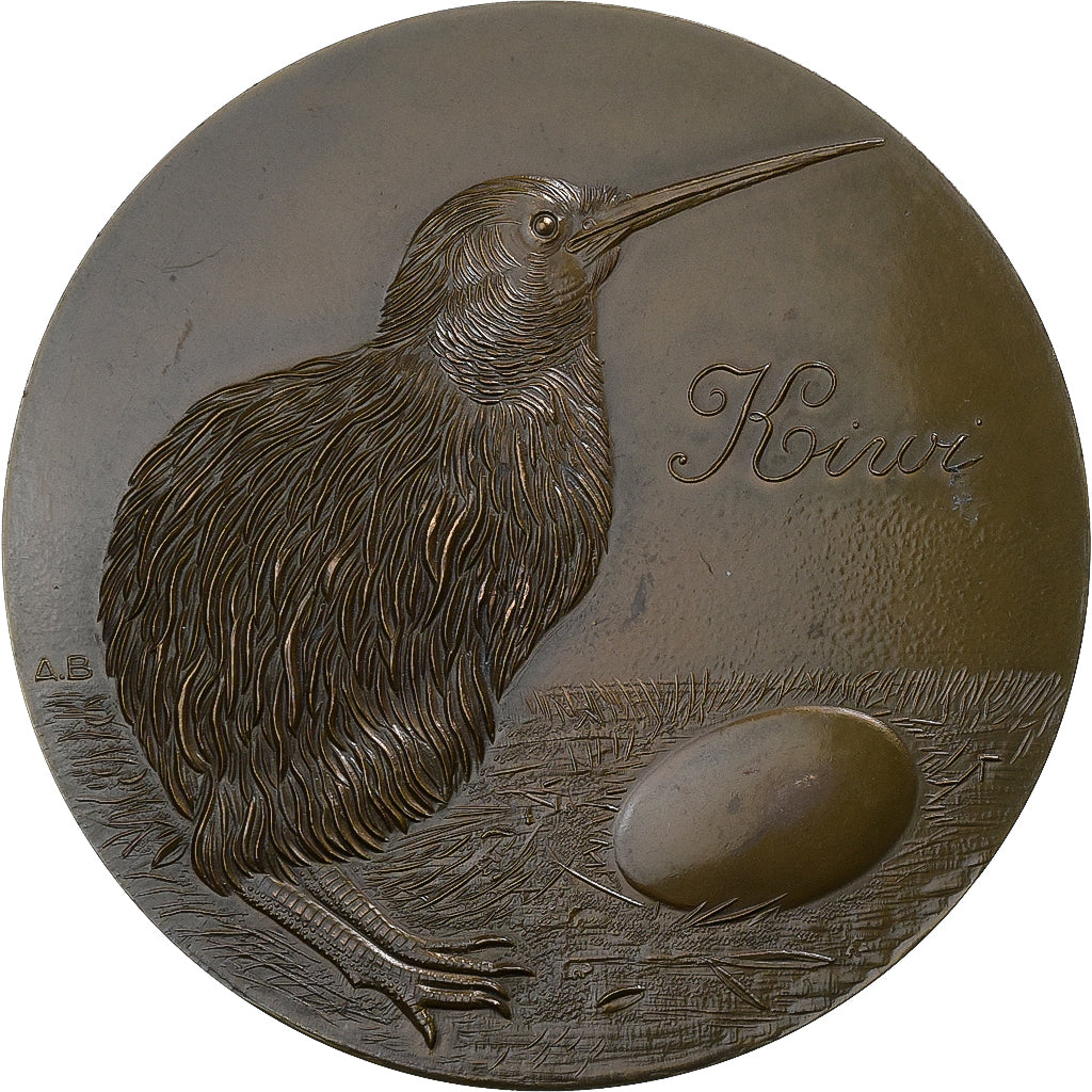 Frankreich, Medaille, Le Kiwi, 1980, Kupfer, Bloc, UNZ