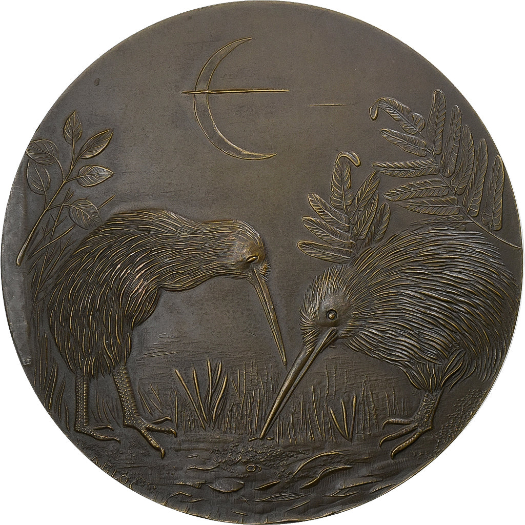 Frankreich, Medaille, Le Kiwi, 1980, Kupfer, Bloc, UNZ