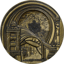 Frankreich, Medaille, La Comédie française, 1980, Bronze, Thérèse Dufresne