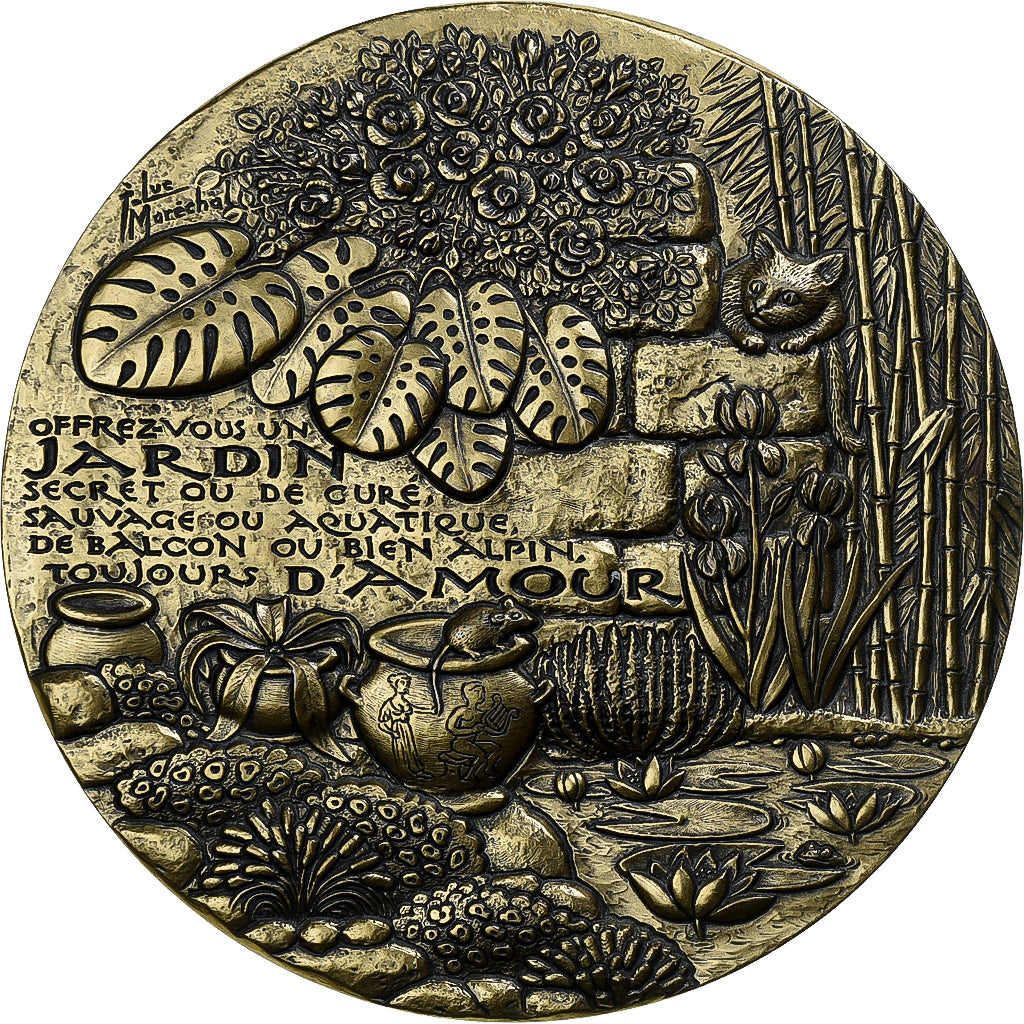 Francia, medaglia, Jardin d'Amour, Bronzo, Maréchal, SPL