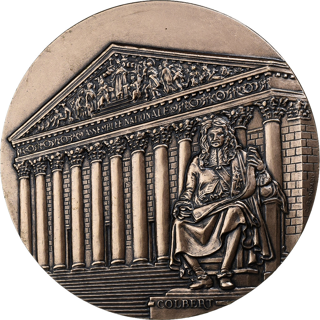 Francia, medaglia, Assemblée Nationale, à Loïc Bouvard, Député, Bronzo