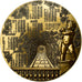 Francia, medaglia, Calendrier, Parcs et Jardins de France, 1997, Bronzo, Monnaie