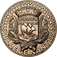 France, Medal, Ville de Nantes, Bronze, Friour, MS(63)
