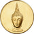 Frankreich, Medaille, Bouddha, Gilt Bronze, UNZ