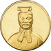 Francia, medaglia, Soldat debout, Bronzo dorato, SPL