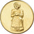 Frankreich, Medaille, Gudéa, Gilt Bronze, UNZ