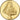 Frankreich, Medaille, Buste de Louis XIV, Antoine Coysevox, Gilt Bronze, UNZ